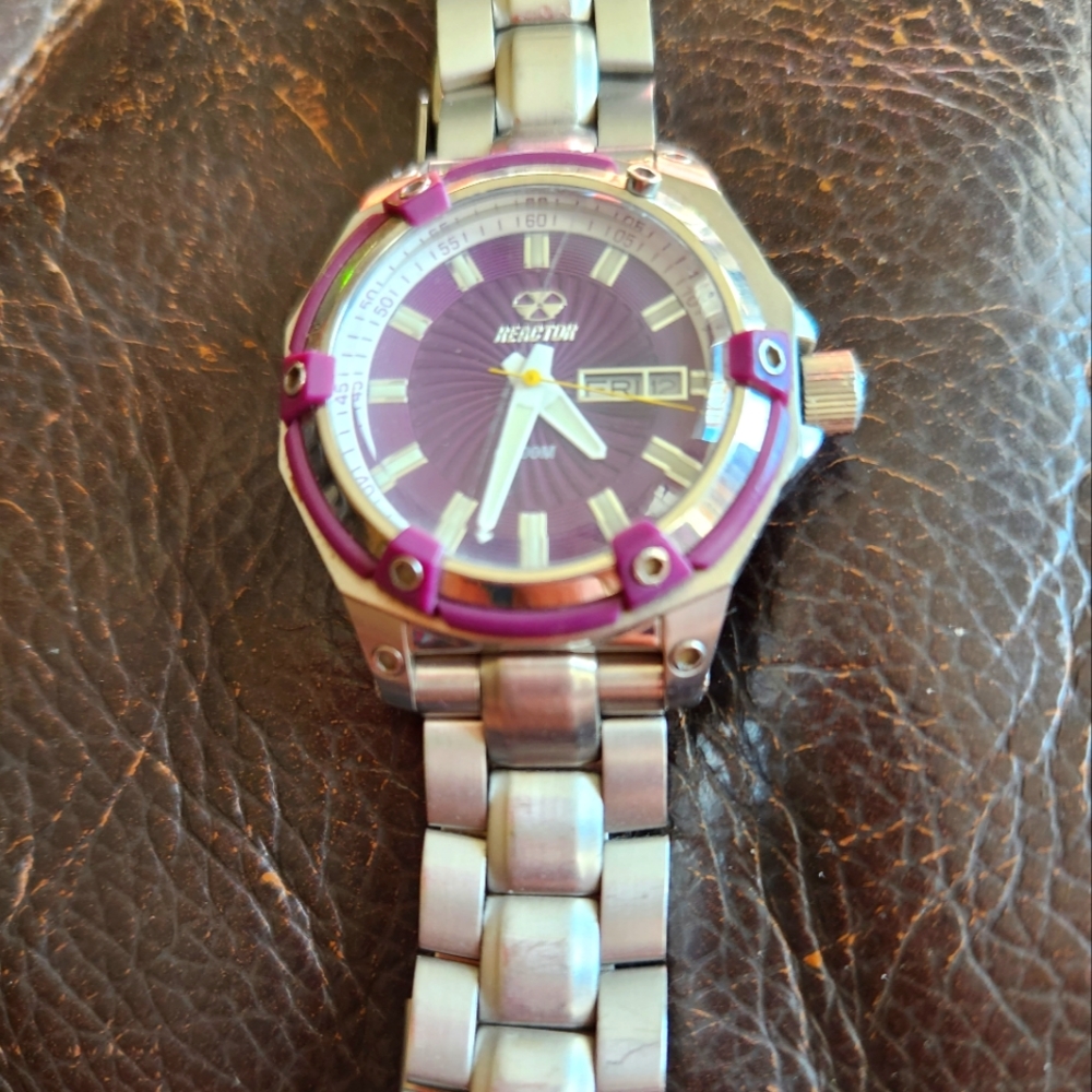 Reactor purple link watch for parts